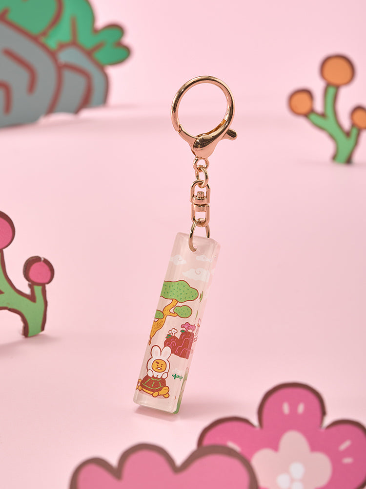 BT21 KEYRING_ SHOOKY BT21 K-토끼 스틱 아크릴 키링
