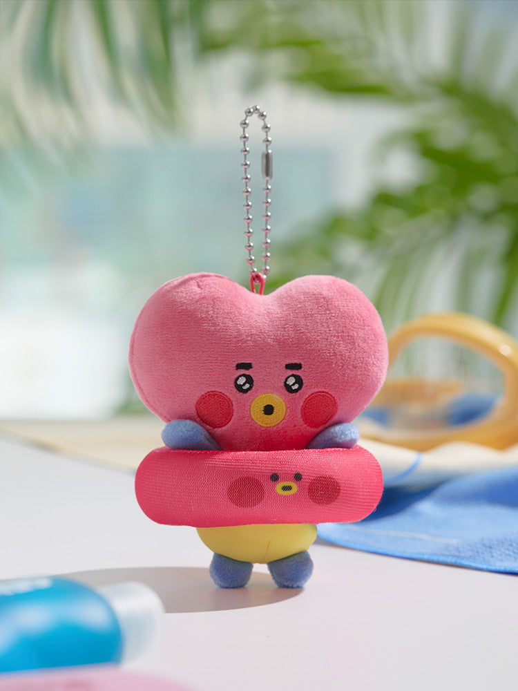 BT21 KEYRING_ TATA BT21 BABY 퐁당퐁당 에디션 인형 키링