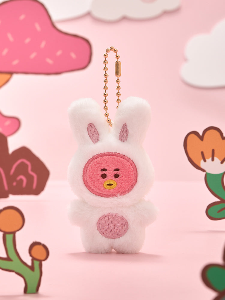 BT21 KEYRING_ TATA BT21 K-토끼 플랫 인형 키링