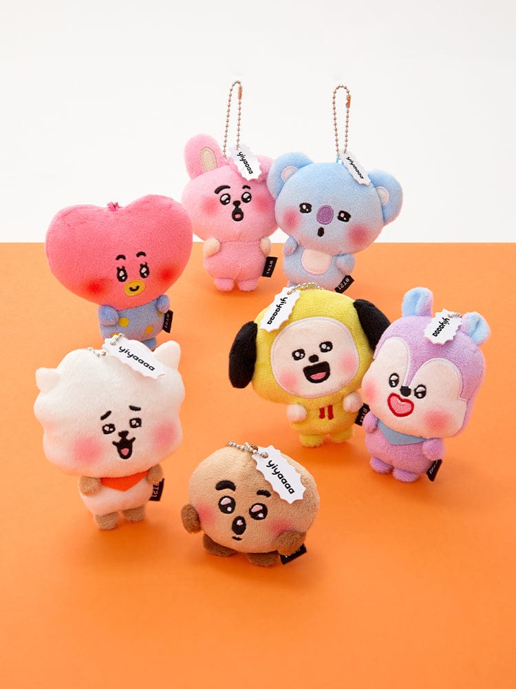 BT21 KEYRING_BEAUTY/ACC_ BT21 오늘의 기분 두근두근 인형 키링