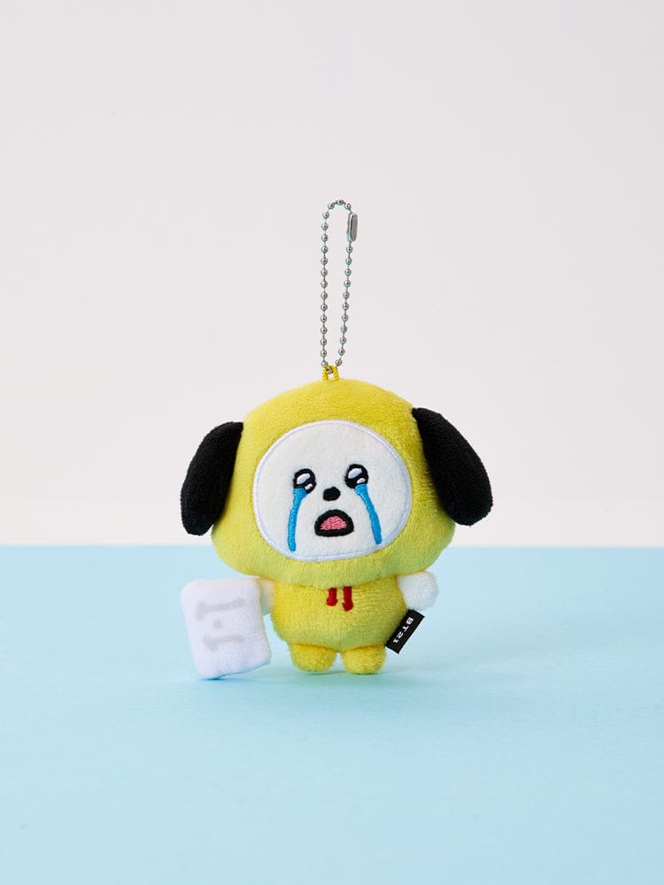 BT21 KEYRING_BEAUTY/ACC_ CHIMMY BT21 오늘의 기분 눈물 뚝뚝 인형 키링