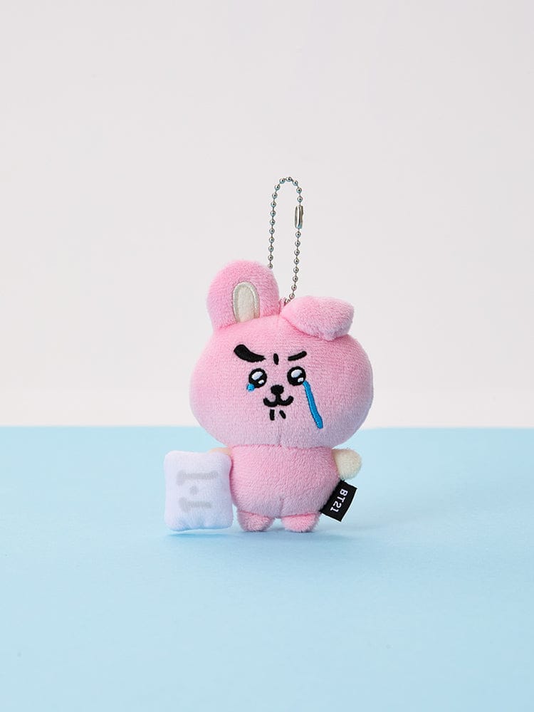 BT21 KEYRING_BEAUTY/ACC_ COOKY BT21 오늘의 기분 눈물 뚝뚝 인형 키링