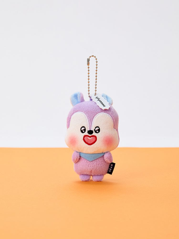 BT21 KEYRING_BEAUTY/ACC_ MANG BT21 오늘의 기분 두근두근 인형 키링