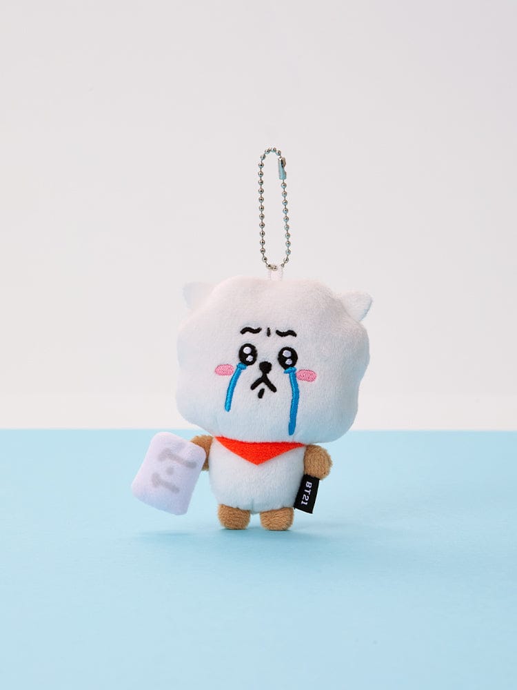 BT21 KEYRING_BEAUTY/ACC_ RJ BT21 오늘의 기분 눈물 뚝뚝 인형 키링