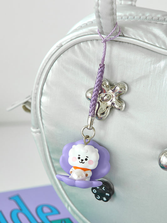 BT21 KEYRING_BEAUTY/ACC_ RJ BT21 RJ BABY PEARL 피규어 스트랩