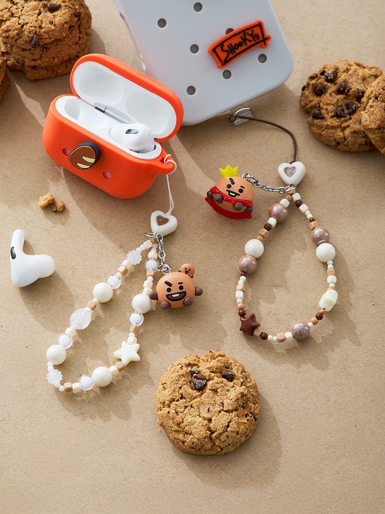 BT21 KEYRING_BEAUTY/ACC_ELECTRONICS_ 단품 BT21 SHOOKY 더 킹 피규어 모바일 스트랩