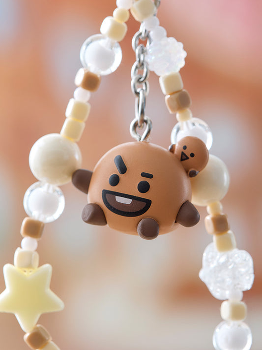 BT21 KEYRING_BEAUTY/ACC_ELECTRONICS_ 단품 BT21 SHOOKY 더 킹 & BAKY 피규어 모바일 스트랩