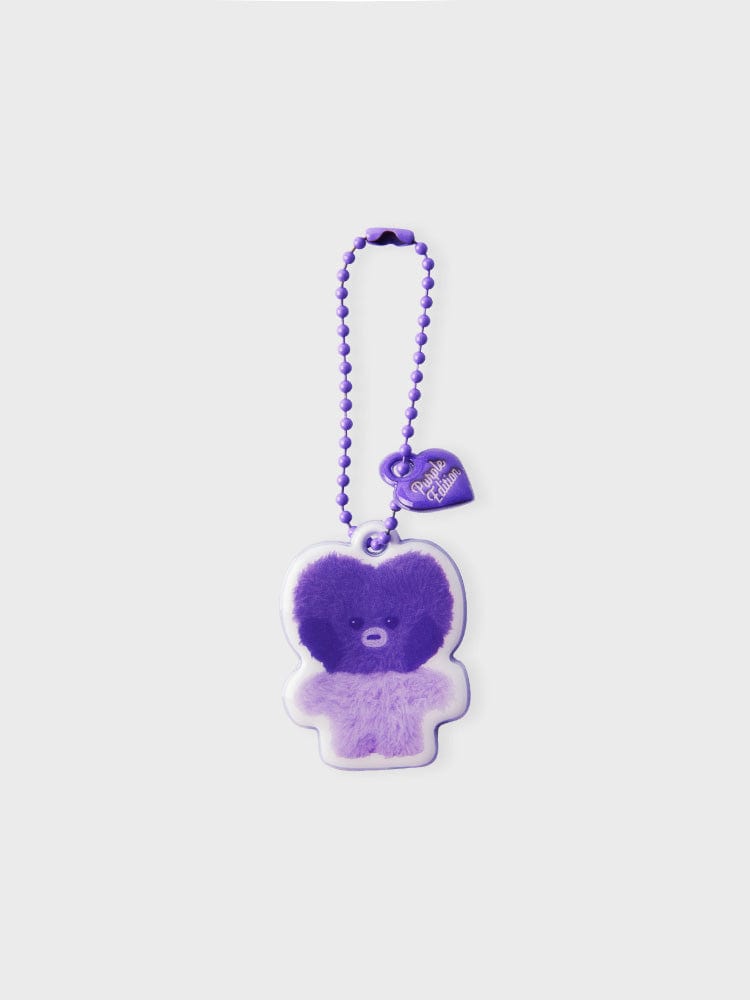 라인프렌즈 BT21 Purple of Wish Edition 미니니 랜덤 키링 – LINE