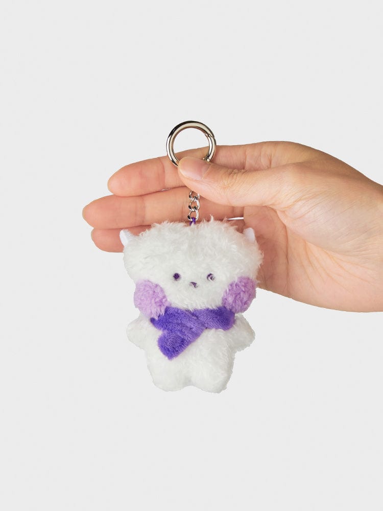 BT21 RJ mini minini DOLL KEYRING PURPLE OF WISH EDITION – LINE