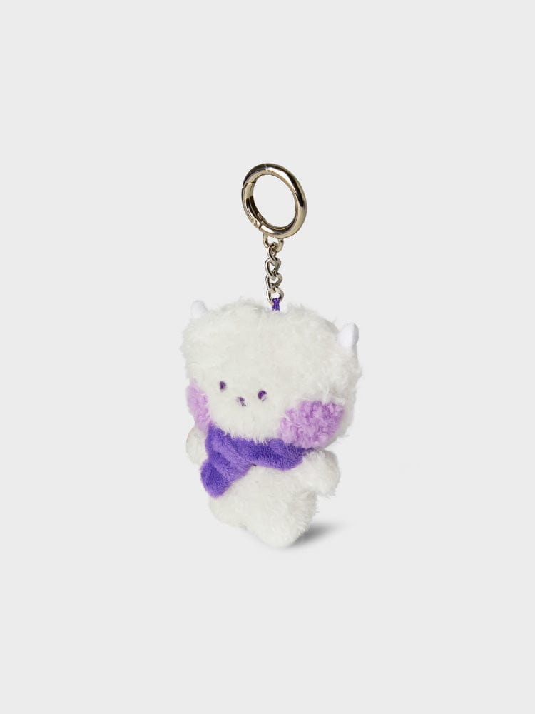 BT21 RJ mini minini DOLL KEYRING PURPLE OF WISH EDITION – LINE