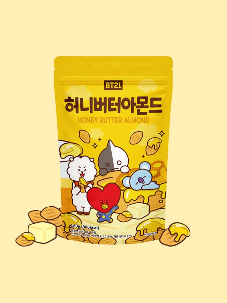 BT21 LIVING_ 허니버터 아몬드 BT21 아몬드 (180g)