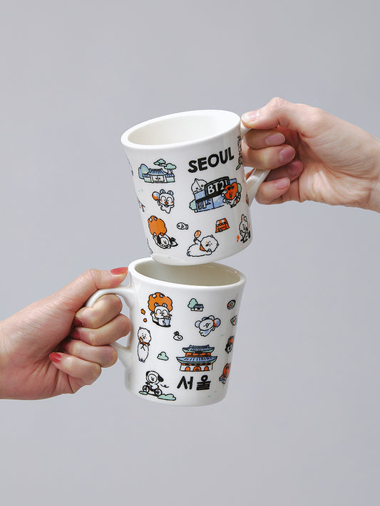 BT21 LIVING_ 단품 BT21 서울 에디션 머그컵 (340ml)