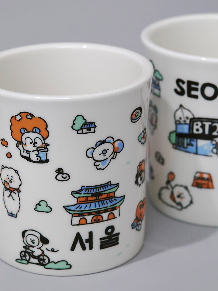 BT21 LIVING_ 단품 BT21 서울 에디션 머그컵 (340ml)