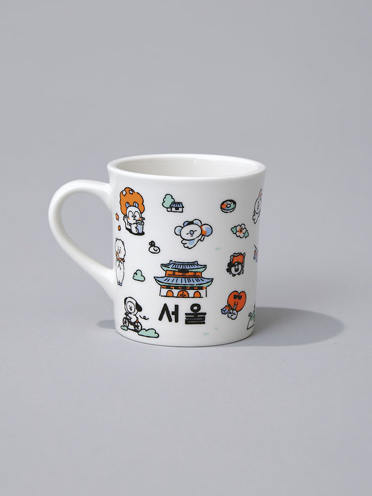BT21 LIVING_ 단품 BT21 서울 에디션 머그컵 (340ml)