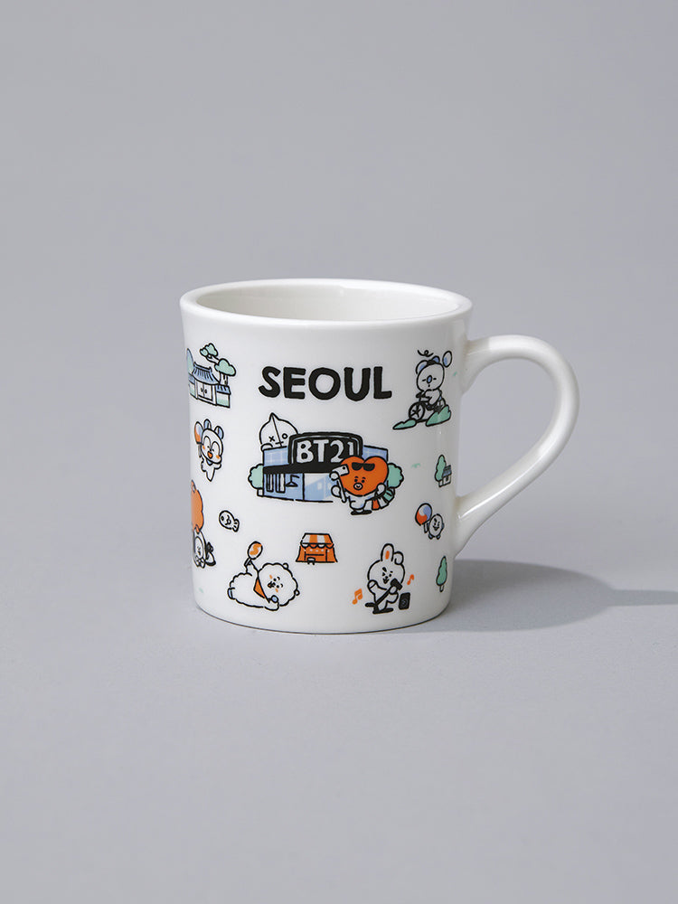 BT21 LIVING_ 단품 BT21 서울 에디션 머그컵 (340ml)