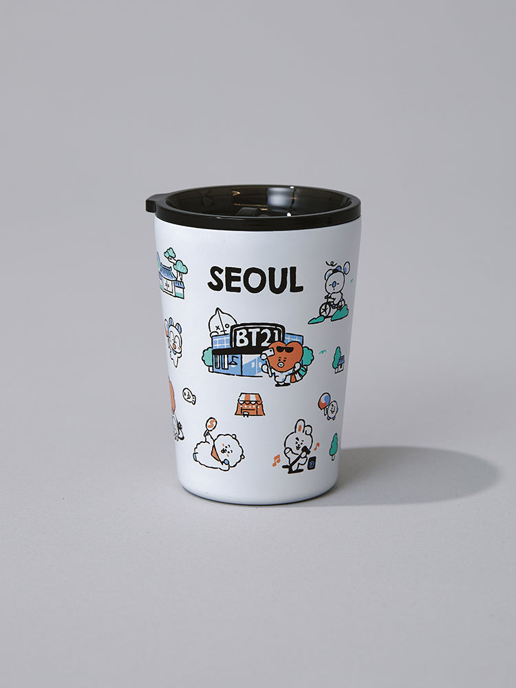 BT21 LIVING_ 단품 BT21 서울 에디션 텀블러 (340ml)
