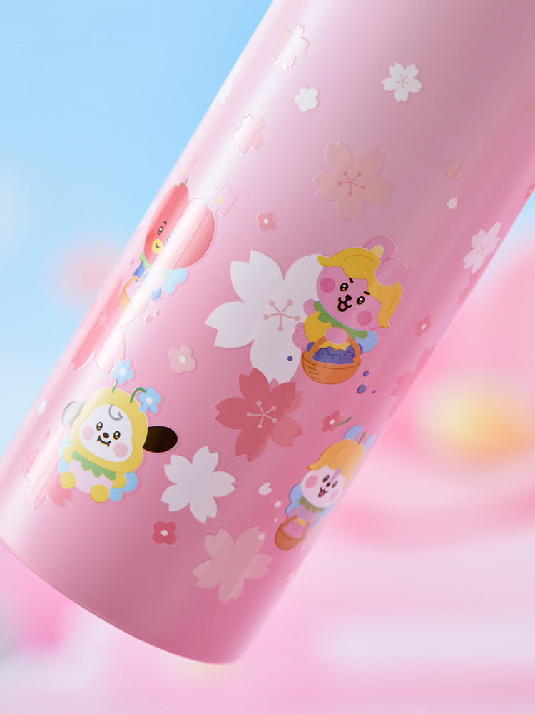BT21 LIVING_ 단품 BT21 BABY 봄 요정 원터치 텀블러 (490ml)
