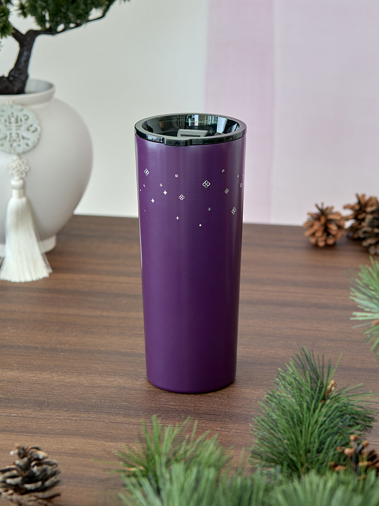 BT21 LIVING_ 단품 BT21 프리미엄 K 에디션 자개 그래픽 텀블러 (710ml)