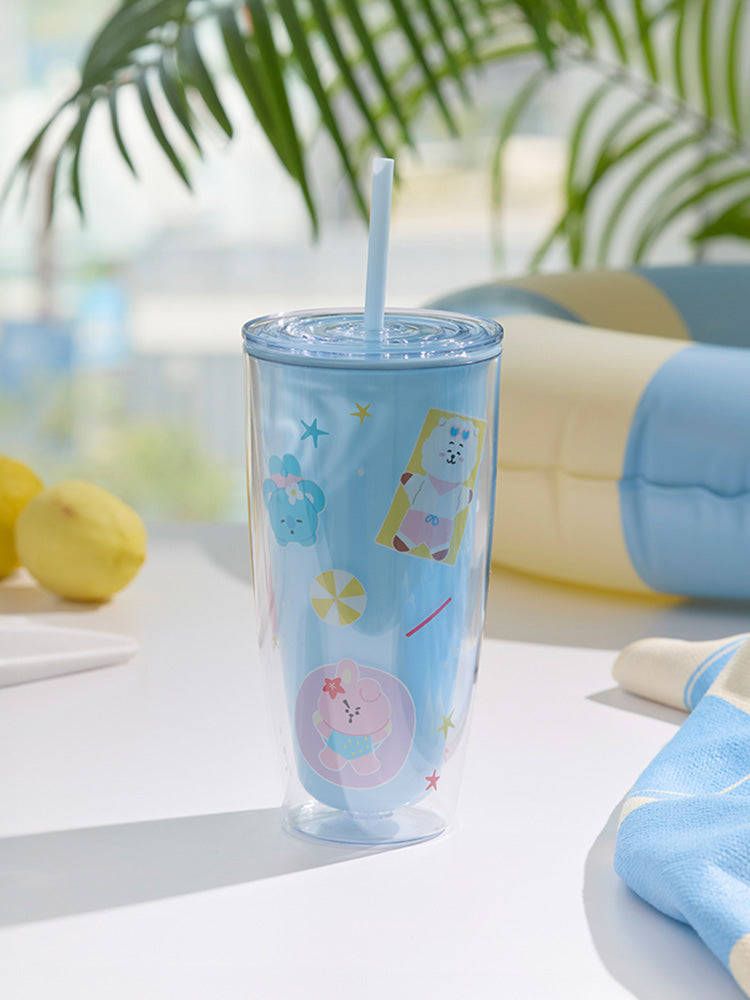 BT21 LIVING_ 720ml BT21 퐁당퐁당 에디션 콜드컵 (720ml)