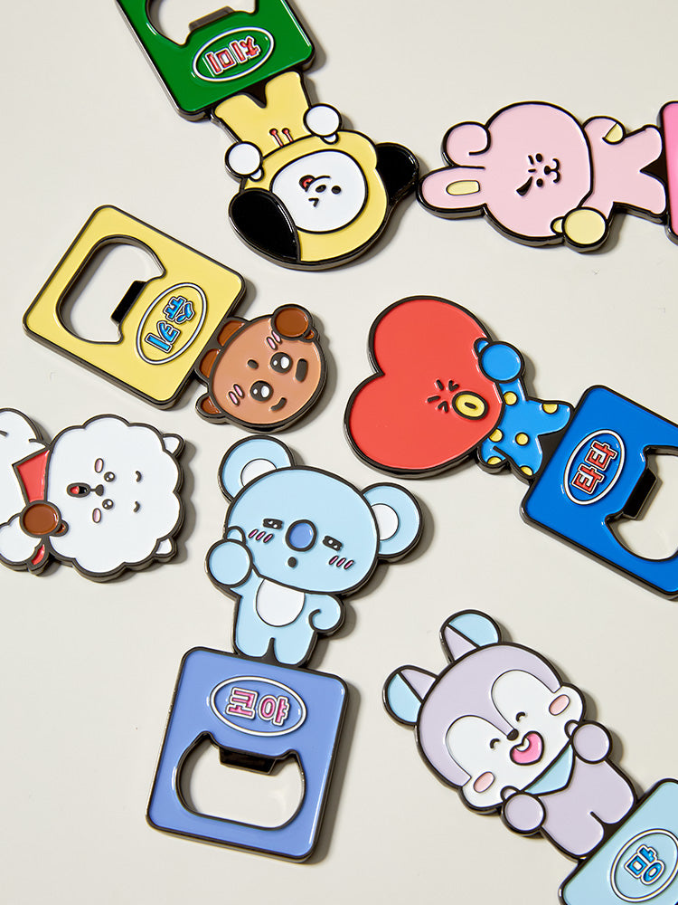BT21 LIVING_ BT21 수베니어 마그넷 오프너