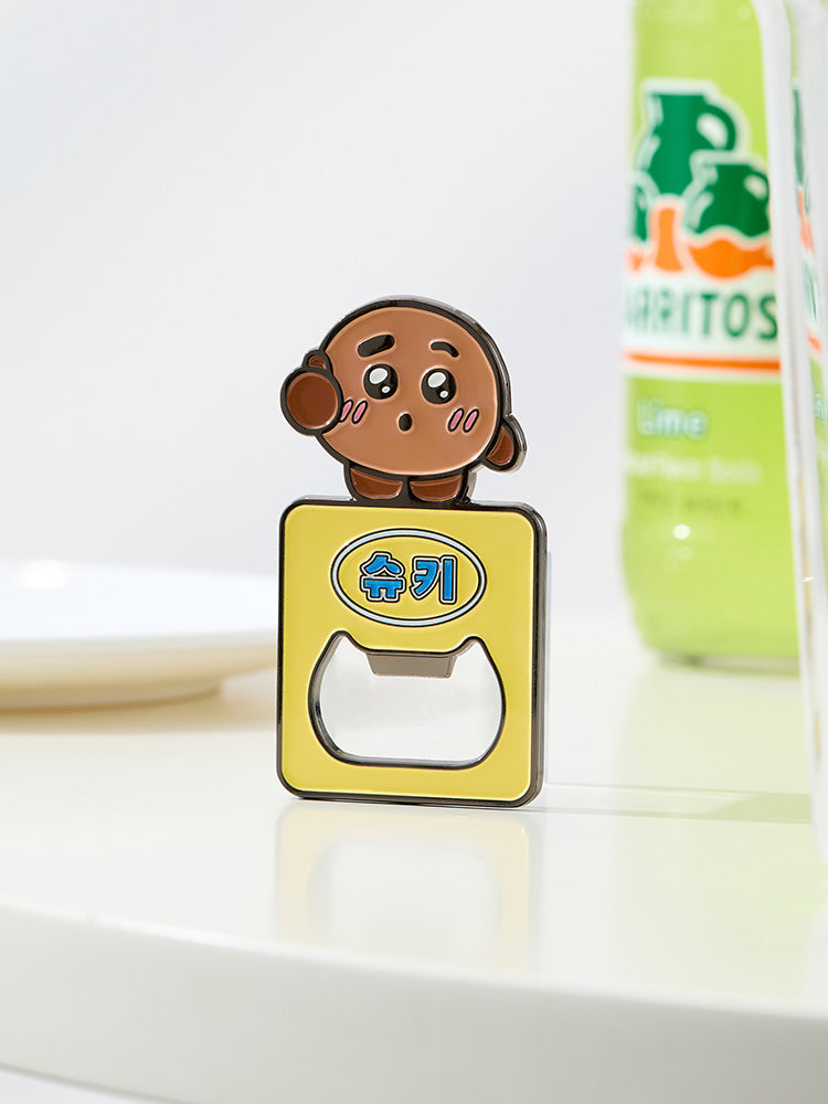 BT21 LIVING_ SHOOKY BT21 수베니어 마그넷 오프너