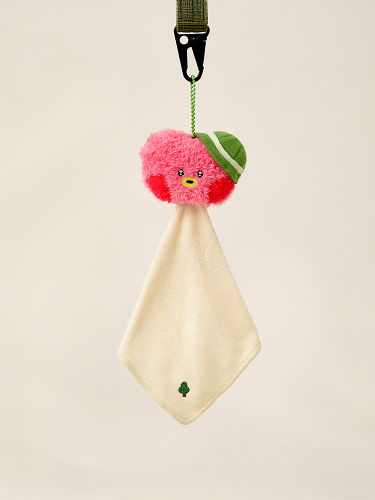 BT21 LIVING_TOY_ TATA BT21 미니니 스카웃 인형 핸드 타올