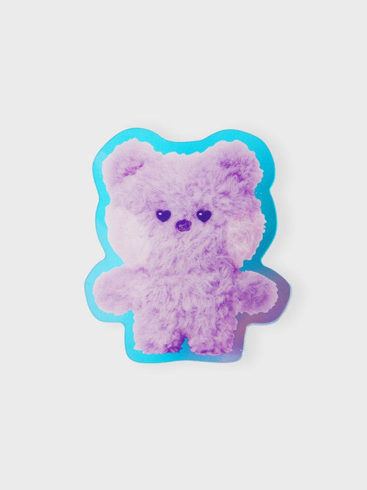 BT21 MAGNET KOYA [패밀리세일] BT21 KOYA Purple of Wish Edition 미니니 아크릴 클립 마그넷