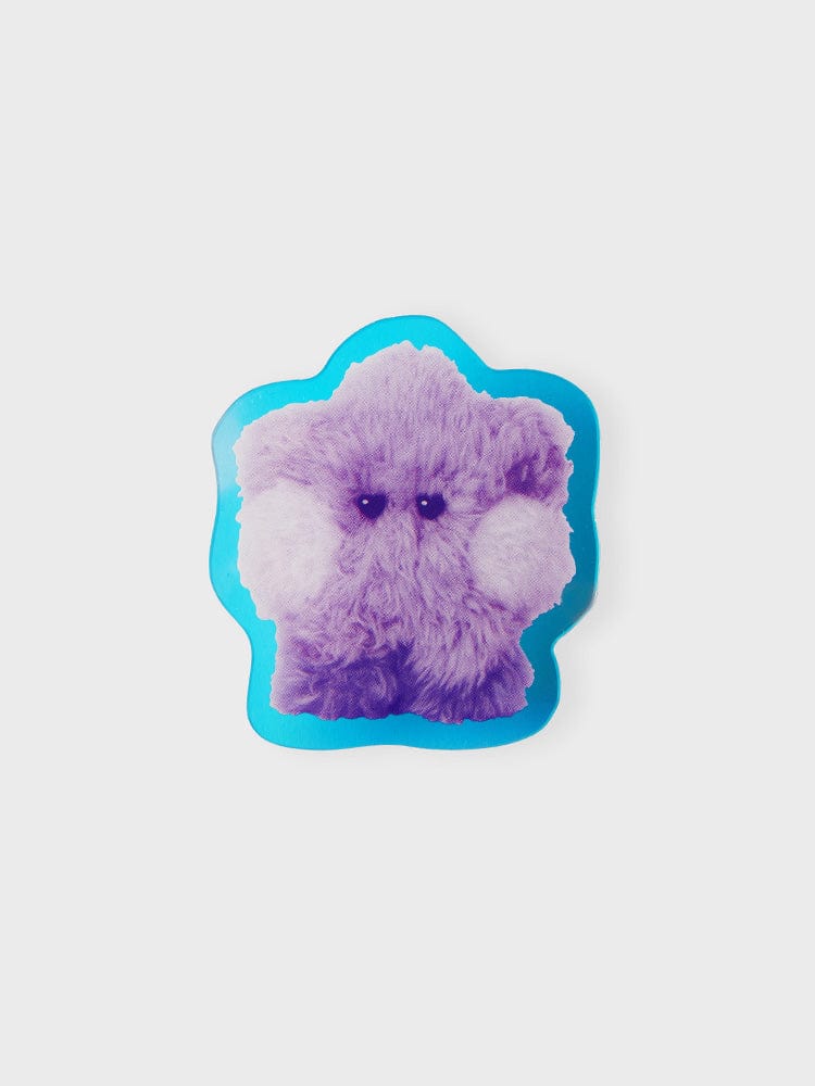 BT21 MAGNET SHOOKY [패밀리세일] BT21 SHOOKY Purple of Wish Edition 미니니 아크릴 클립 마그넷