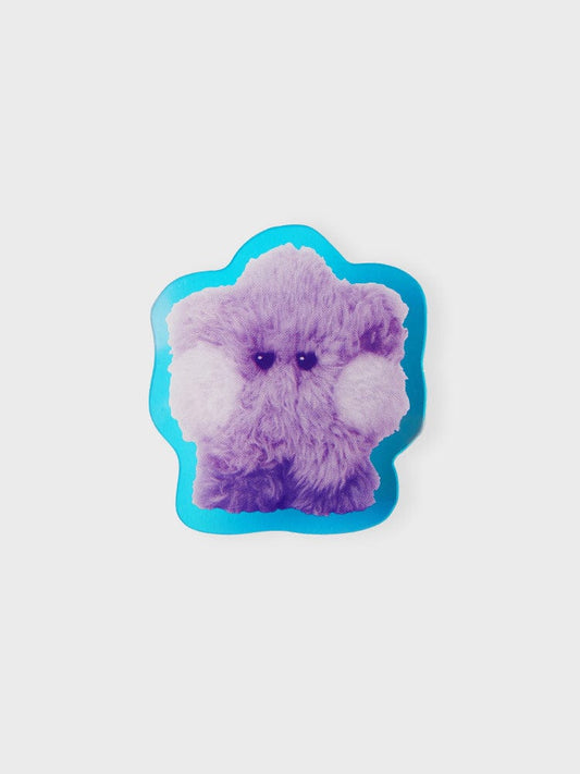 BT21 MAGNET SHOOKY [패밀리세일] BT21 SHOOKY Purple of Wish Edition 미니니 아크릴 클립 마그넷