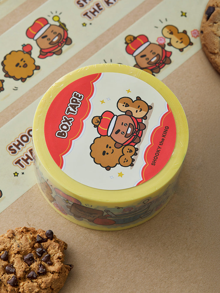 BT21 OFFICE_ 단품 BT21 SHOOKY 더 킹 박스 테이프