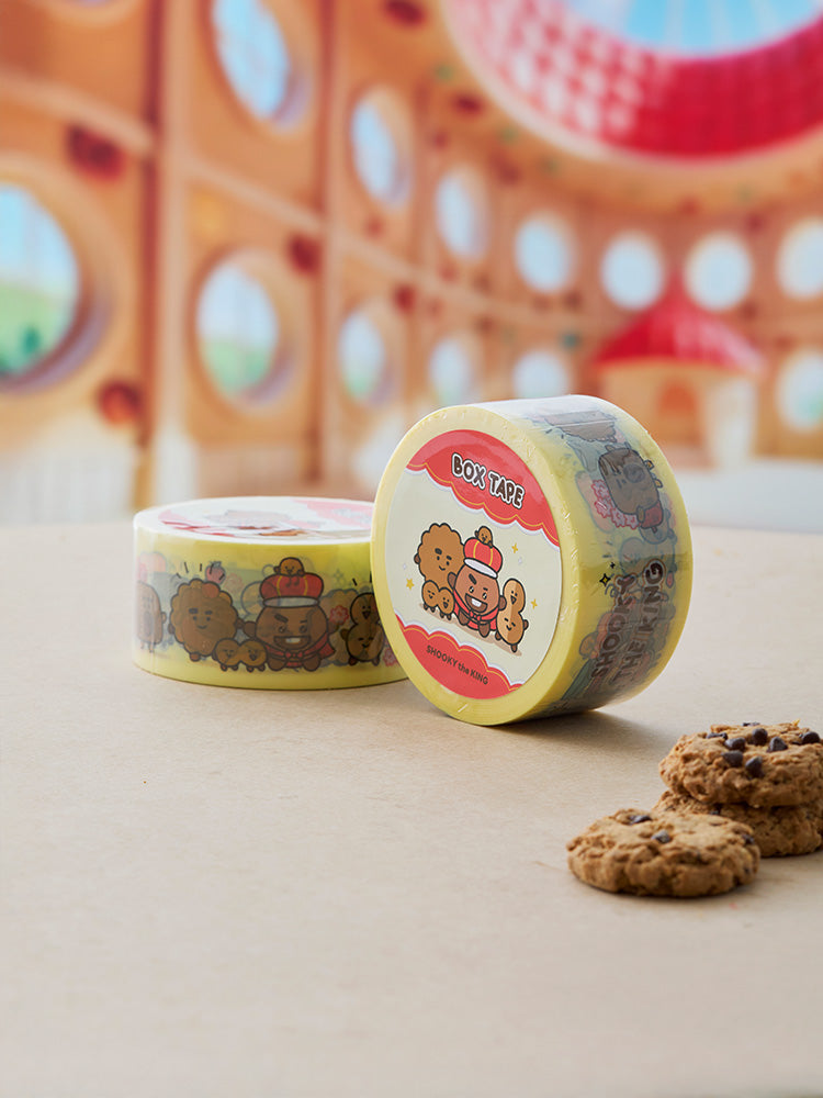 BT21 OFFICE_ 단품 BT21 SHOOKY 더 킹 박스 테이프