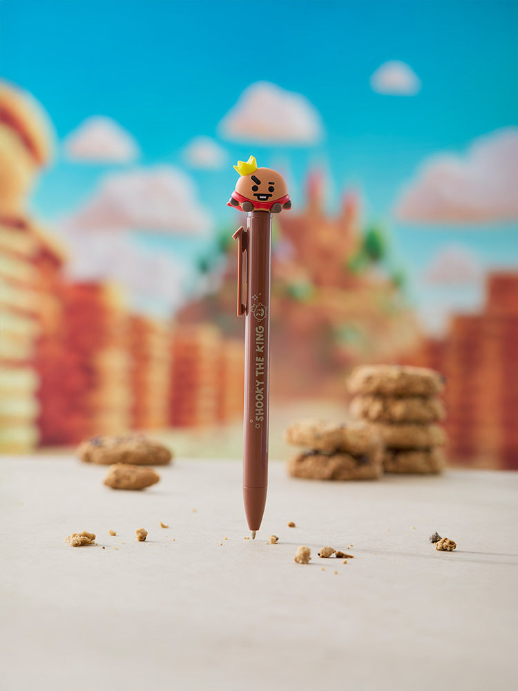 BT21 SHOOKY THE KING FIGURE PEN