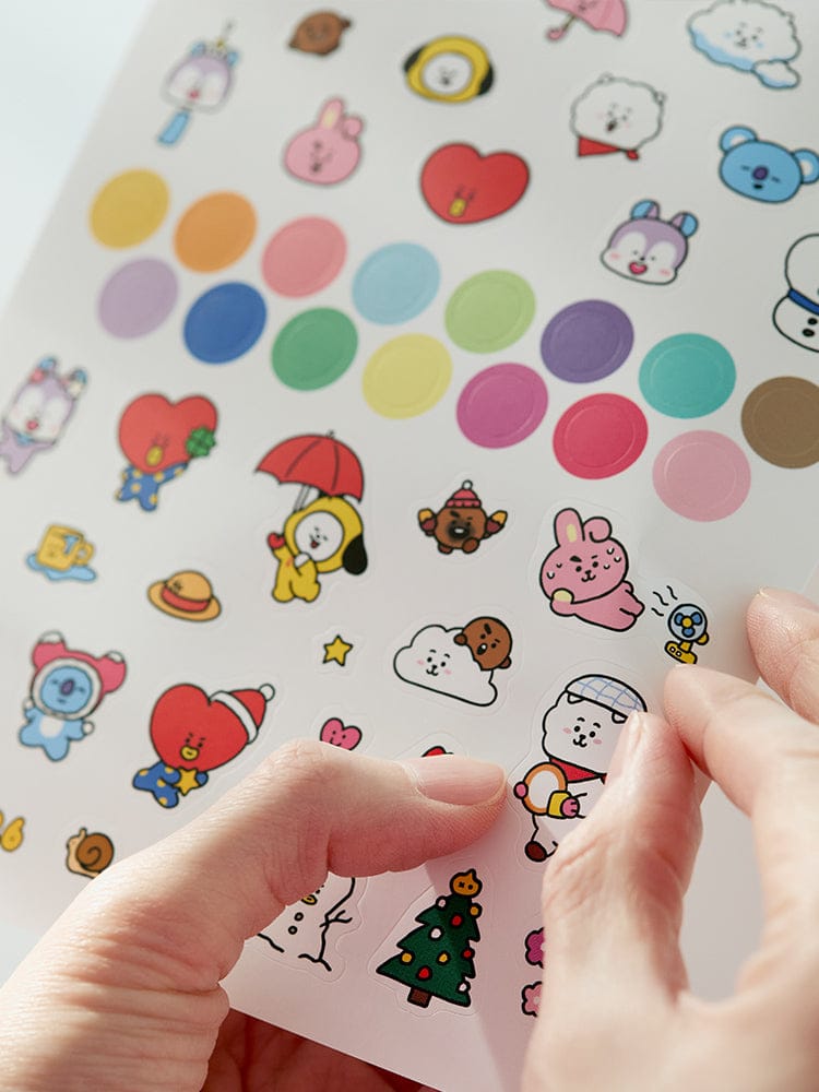 BT21 OFFICE_ BT21 2026 BT21 2026 탁상 캘린더