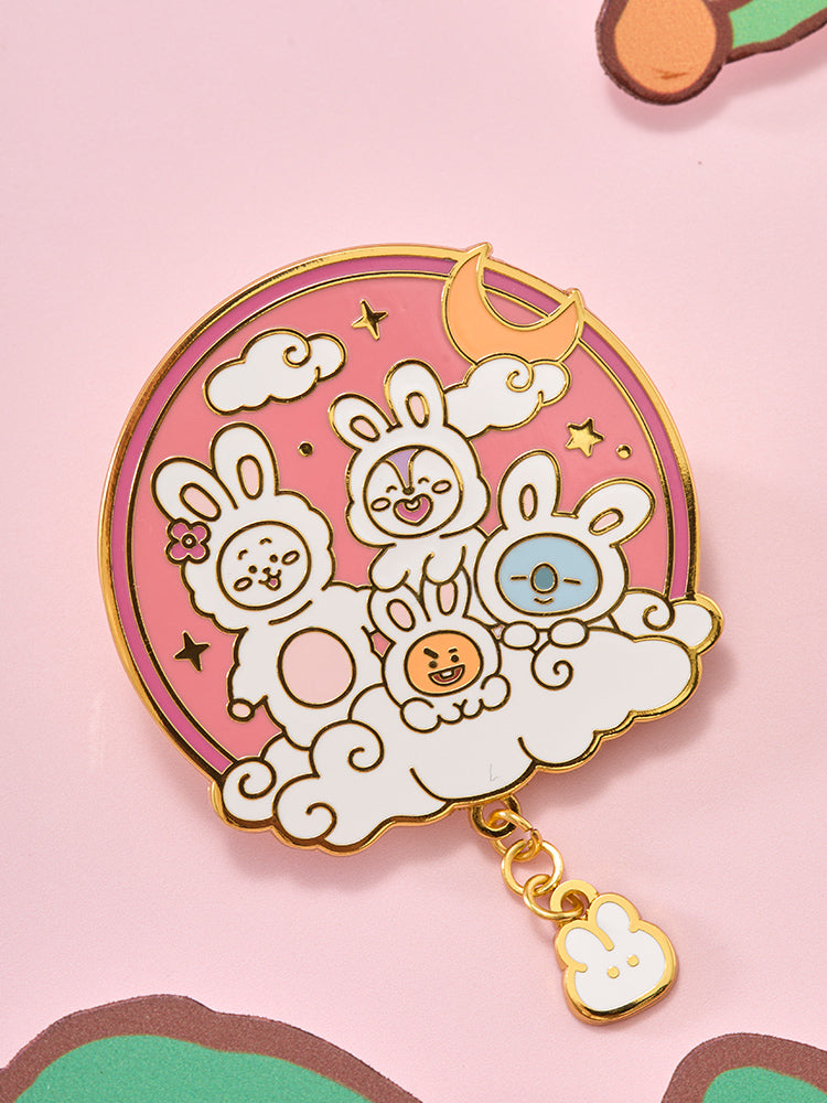 BT21 OFFICE_ BT21 K-토끼 메탈 마그넷