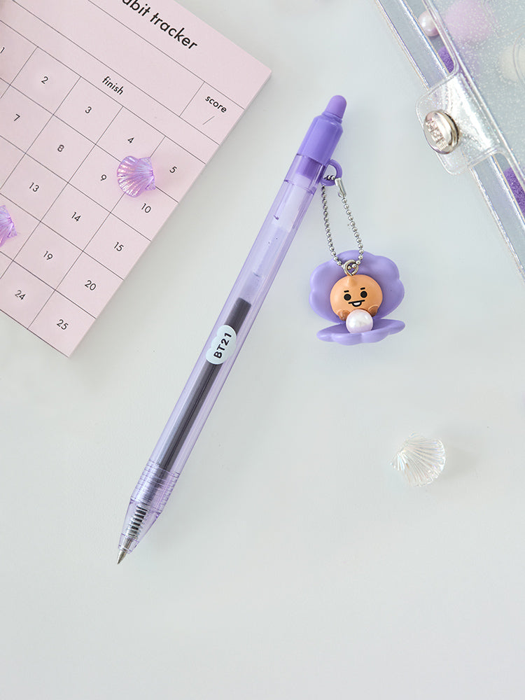 BT21 OFFICE_ SHOOKY BT21 SHOOKY BABY PEARL 피규어 젤펜