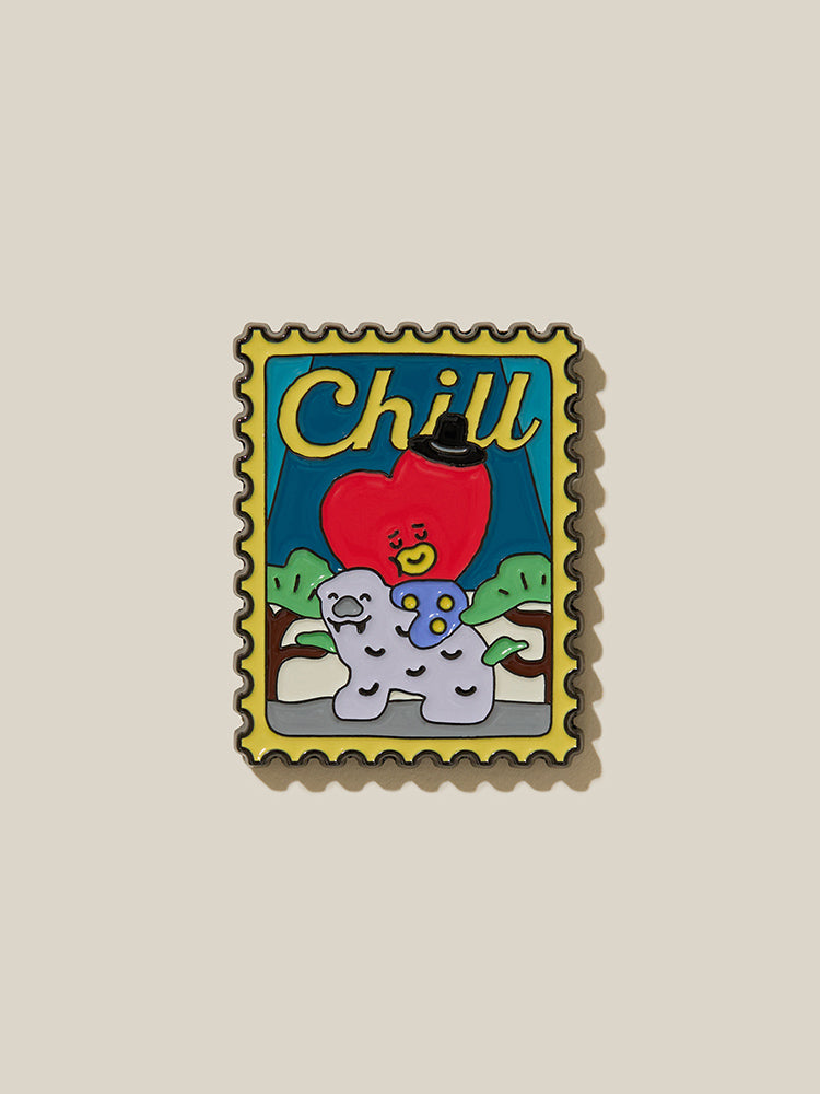 BT21 OFFICE_ TATA BT21 서울 에디션 메탈 마그넷