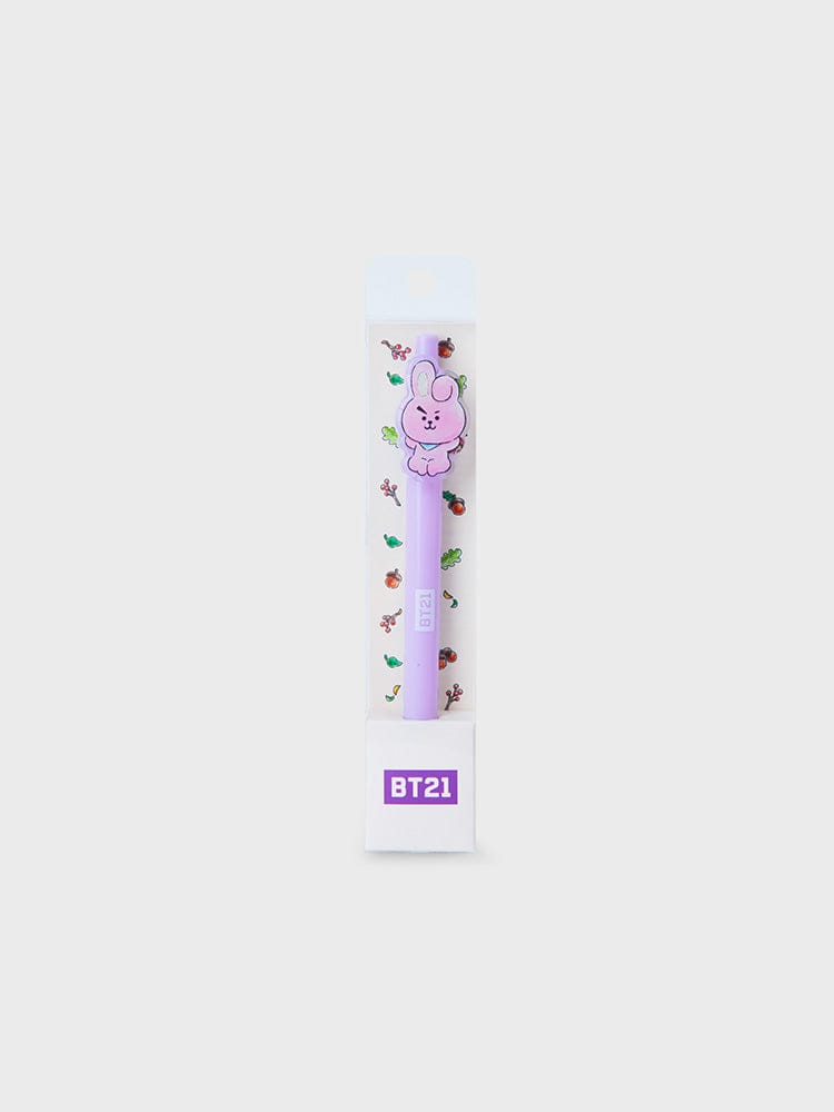 BT21 OFFICE COOKY 라인프렌즈 BT21 COOKY 홉인럽 아크릴 젤펜 (0.5mm)