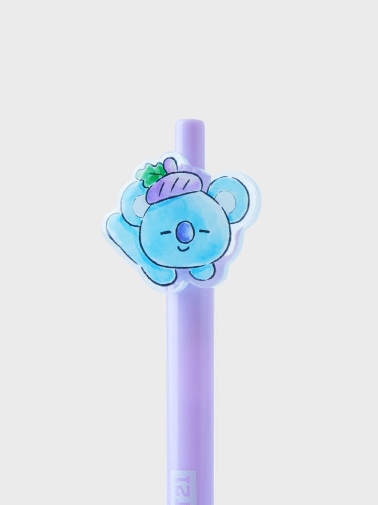 BT21 OFFICE KOYA 라인프렌즈 BT21 KOYA 홉인럽 아크릴 젤펜 (0.5mm)