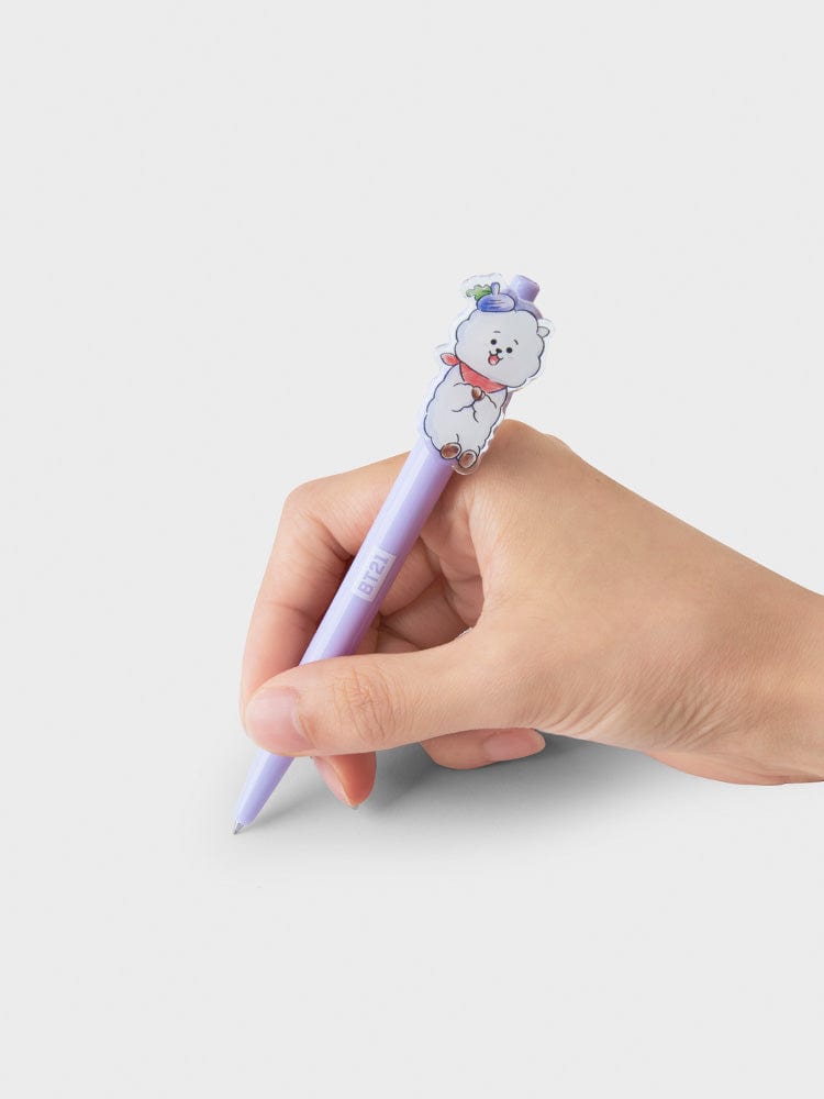 BT21 OFFICE RJ 라인프렌즈 BT21 RJ 홉인럽 아크릴 젤펜 (0.5mm)