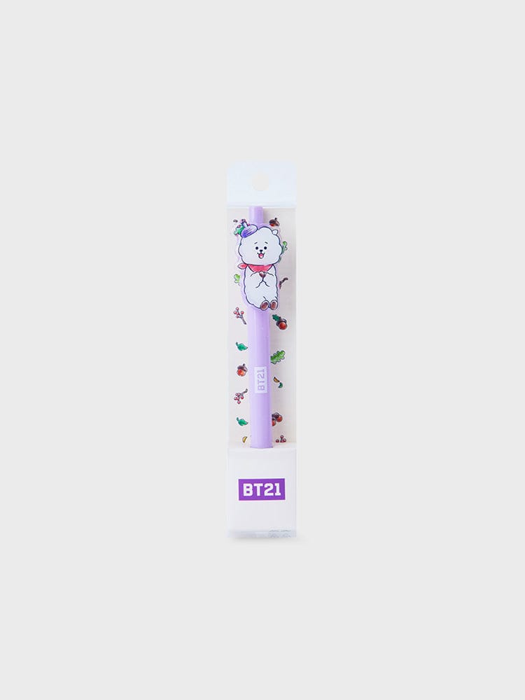 BT21 OFFICE RJ 라인프렌즈 BT21 RJ 홉인럽 아크릴 젤펜 (0.5mm)