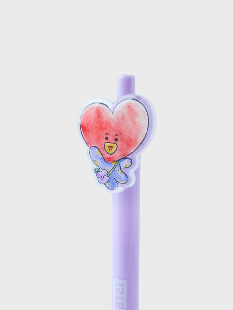 BT21 OFFICE TATA 라인프렌즈 BT21 TATA 홉인럽 아크릴 젤펜 (0.5mm)