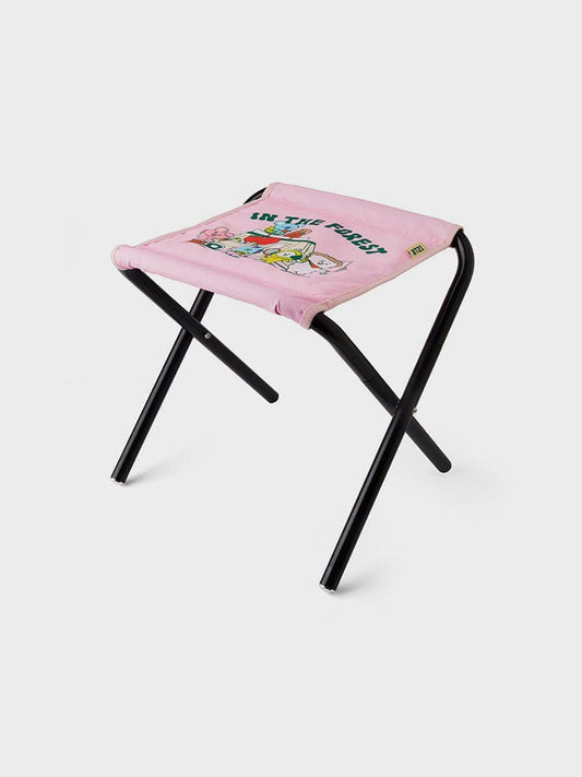 BT21 OUTDOORS FOLDABLE CHAIR BT21 피크닉 폴딩 미니 의자