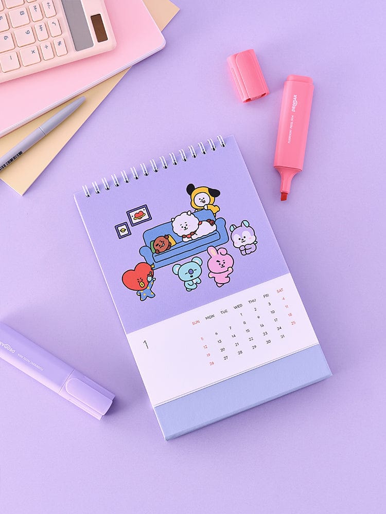 BT21 PLANNER/NOTE 단품 BT21 BASIC 2025년 캘린더