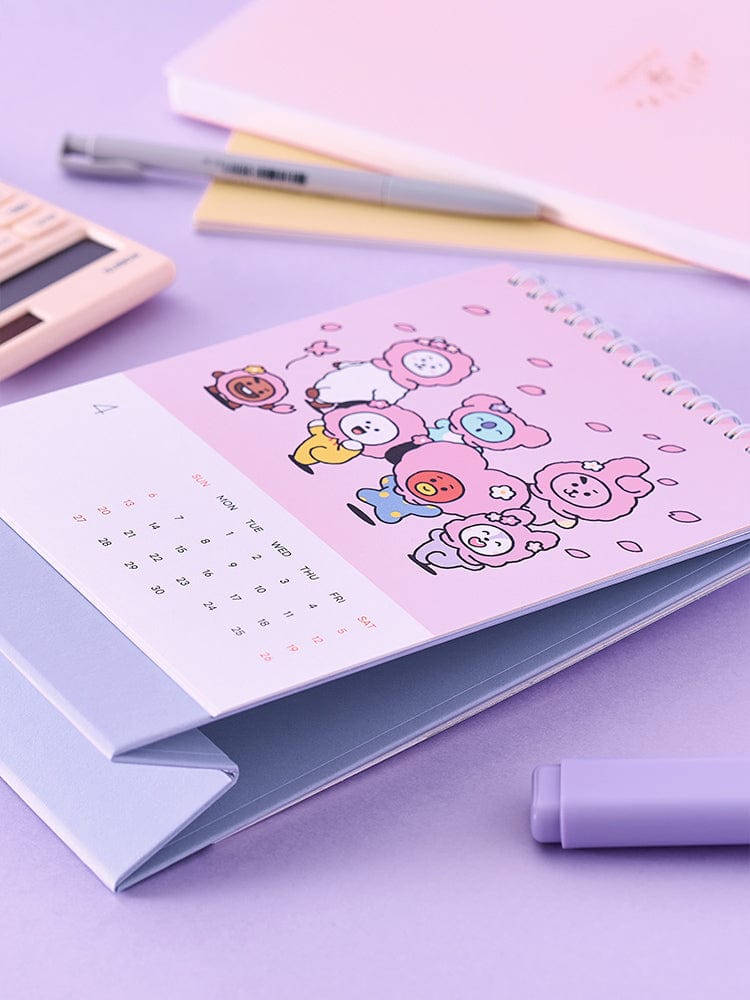 BT21 PLANNER/NOTE 단품 BT21 BASIC 2025년 캘린더