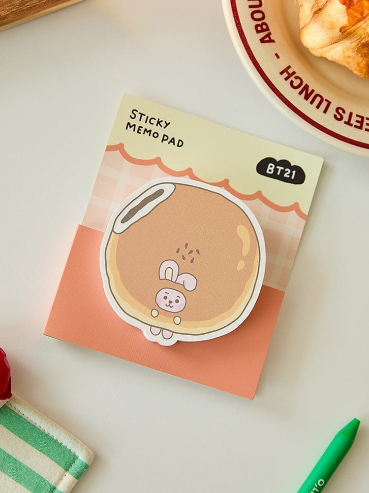 BT21 PLANNER/NOTE 단품 BT21 COOKY 베이비 베이커리 스티키 메모패드