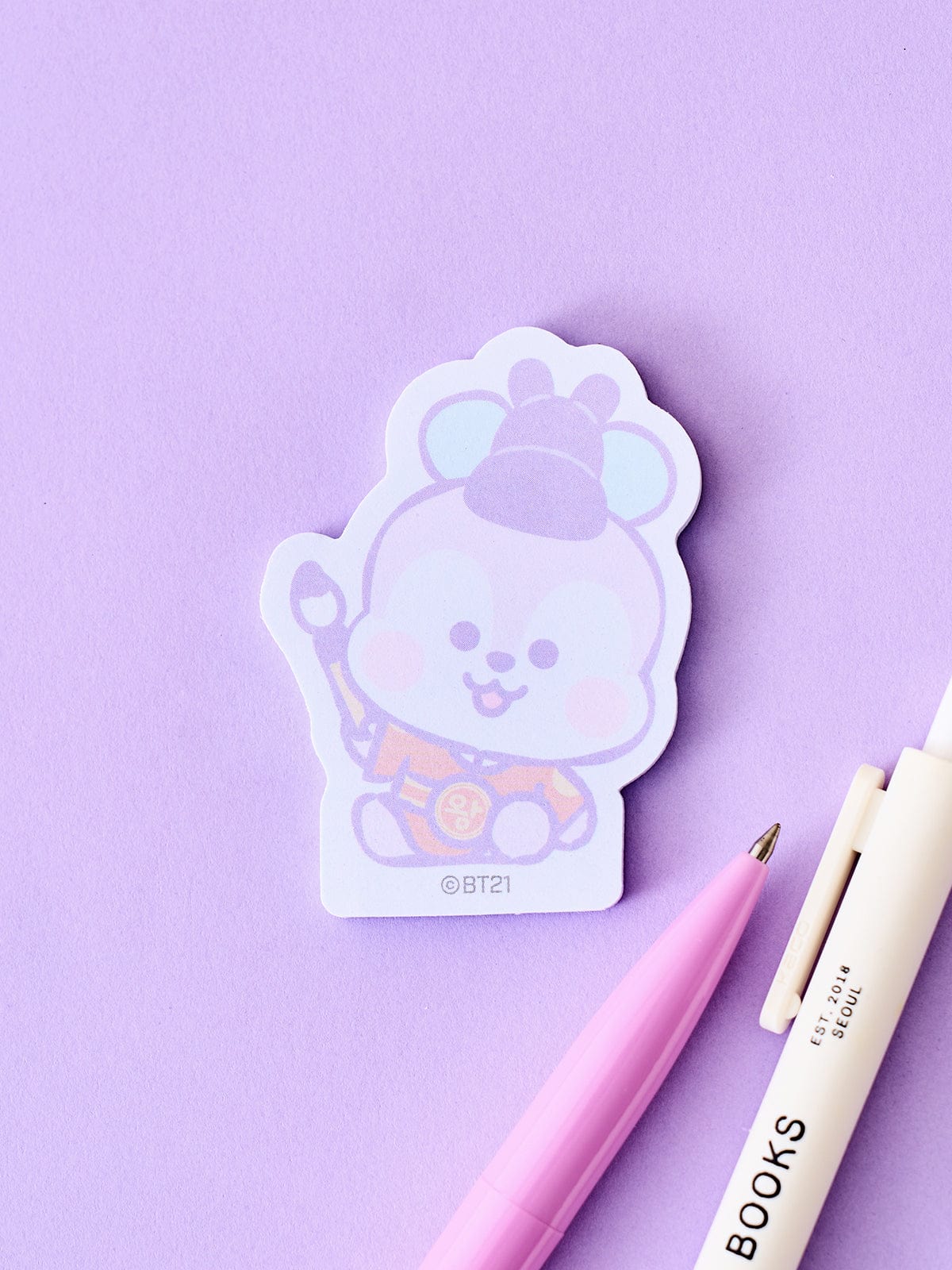 BT21 PLANNER/NOTE 단품 [패밀리세일] BT21 MANG BABY K 에디션 2 메모 패드