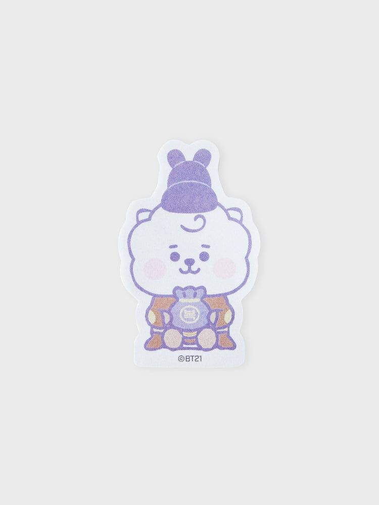 BT21 PLANNER/NOTE 단품 [패밀리세일] BT21 RJ BABY K 에디션 2 메모 패드