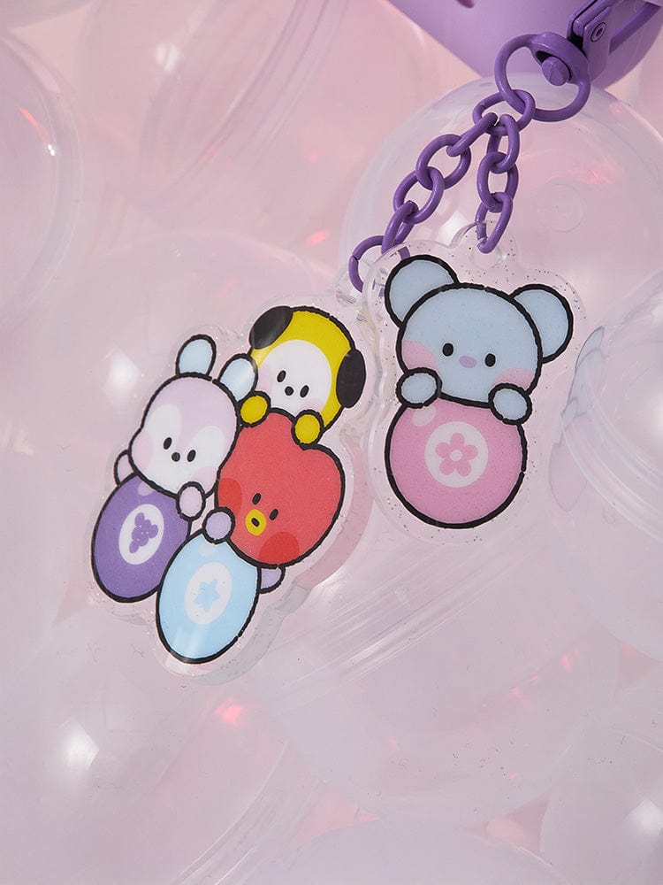 BT21 PLUSH 단품 BT21 미니니 럭키 가차 아크릴 키링 A