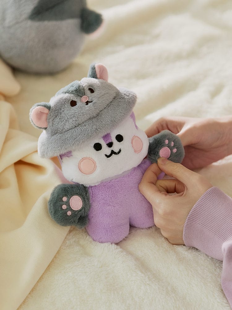 BT21 PLUSH 단품 BT21 BABY 플러피 코스튬 클로젯 날다람쥐 버킷햇 세트