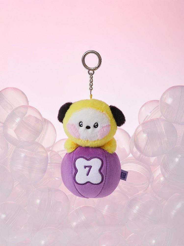 BT21 PLUSH 단품 BT21 CHIMMY 미니니 럭키 가차 인형 키링